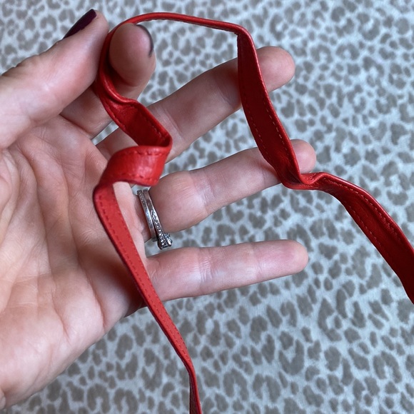 Vintage Anne Klein Orange Shoulder Bag/Clutch 🍊 - Picture 5 of 7